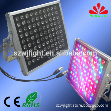 led building flood lighting, hot sale narrow beam high power 100w/200w/300w dmx 5 led rgb ip65 spot